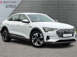 White Used 2022 Audi e-tron Sportback Sport SUV | £26,000 (Fair price)