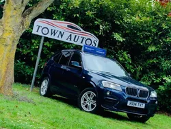 Blue Used 2014 BMW X3 M Sport SUV | £9,890 (Fair price)