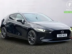 Black Used 2021 Mazda 3 Inclusive Hatchback | £17,099 (Fair price)