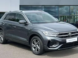 Indium grey metallic Used 2023 VW T-Roc R-line SUV | £23,608 (Fair price)