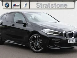 Black Used 2023 BMW 118 M Sport Hatchback | £23,298 (Fair price)