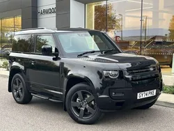 Black Used 2024 Land Rover Defender HSE Dynamic SUV | £65,270 (Fair price)