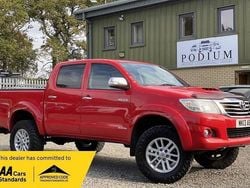Red Used 2013 Toyota HiLux Pickup | £12,990 (Expensive)