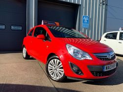 Red Used 2013 Vauxhall Corsa Hatchback | £2,890 (Fair price)