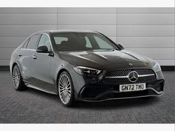 Grey Used 2022 Mercedes C220 AMG Line Premium Sedan | £32,990