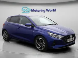 Blue Used 2021 Hyundai i20 Premium Hatchback | £13,400 (Fair price)