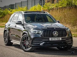 Black Used 2021 Mercedes GLE350 AMG line Estate | £43,500 (Expensive)