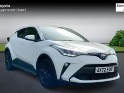 White Used 2023 Toyota C-HR Design SUV | £19,990 (Fair price)