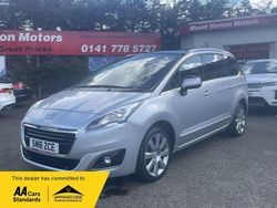 Silver Used 2016 Peugeot 5008 Allure MPV | £11,995 (Expensive)