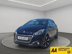 Blue Used 2016 Peugeot 208 Allure Premium Hatchback | £6,250 (Fair price)