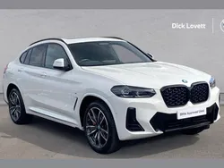 White Used 2024 BMW X4 M Sport SUV | £50,000 (Good price)
