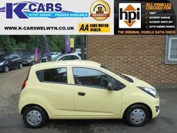 Yellow Used 2013 Chevrolet Spark LS Hatchback | £3,495 (Fair price)