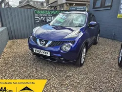 Blue Used 2015 Nissan Juke N-Connecta SUV | £5,695 (Fair price)