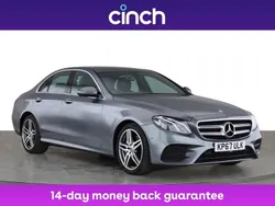 Grey Used 2017 Mercedes E220 AMG line Sedan | £15,359 (Fair price)