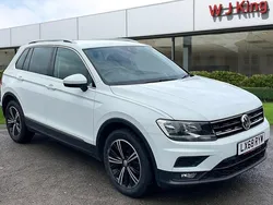 White Used 2018 VW Tiguan SE SUV | £15,195 (Fair price)