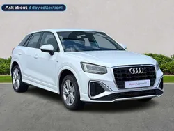 White Used 2021 Audi Q2 S-Line SUV | £18,980 (Fair price)