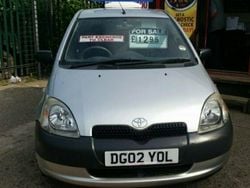 Used 2002 Toyota Yaris Hatchback | £1,295 (Fair price)