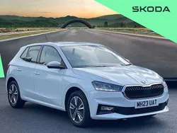 White Used 2023 Skoda Fabia SE L Hatchback | £15,980 (Fair price)