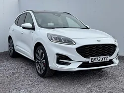 White Used 2024 Ford Kuga ST-Line X SUV | £24,495 (Fair price)