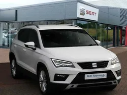 White Used 2018 Seat Ateca Ecomotive SUV | £11,716 (Fair price)
