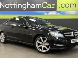 Black Used 2011 Mercedes C250 AMG Coupe | £8,391 (Fair price)