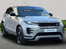 Silver New 2025 Land Rover Range Rover evoque Estate | £44,974 (Expensive)