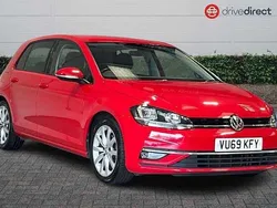 Red Used 2019 VW Golf VII GT Hatchback | £13,650 (Fair price)