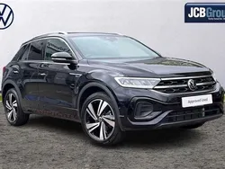 Black Used 2024 VW T-Roc R-line SUV | £29,195 (A bit pricey)