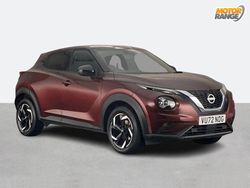 Red Used 2022 Nissan Juke N-Connecta SUV | £15,695 (Fair price)