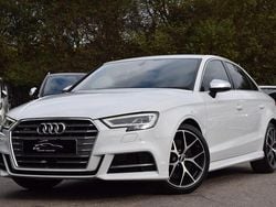 Metallic white Used 2017 Audi S3 Design Sedan | £22,995 (Fair price)