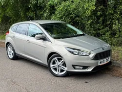 Silver Used 2017 Ford Focus Titanium Hatchback | £5,995 (Fair price)