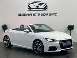 White Used 2017 Audi TT Roadster S-Line Cabriolet | £18,700 (Fair price)