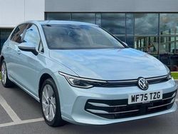 Crystal ice blue metallic New 2025 VW Golf VIII Style Hatchback | £28,629 (Good price)