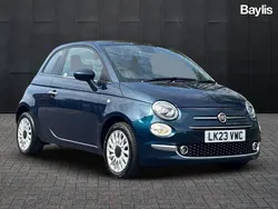 Blue Used 2023 Fiat 500 Hatchback | £9,523 (Fair price)
