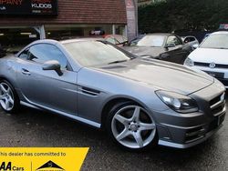 Silver Used 2011 Mercedes SLK200 AMG Cabriolet | £7,200 (Fair price)