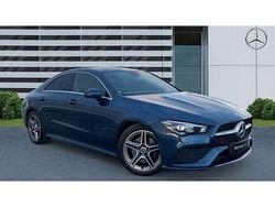 Blue Used 2022 Mercedes CLA200 AMG line Coupe | £22,452 (Fair price)