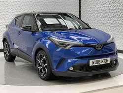 Blue Used 2018 Toyota C-HR SUV | £13,500 (Fair price)