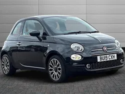 Crossover black Used 2019 Fiat 500 Anniversary Hatchback | £8,670 (Fair price)