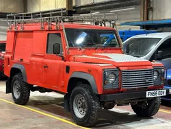 Red Used 2008 Land Rover Defender SUV | £7,495 (Fair price)