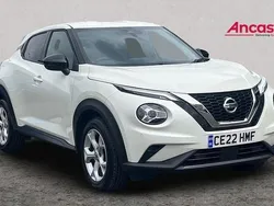 White Used 2022 Nissan Juke N-Connecta SUV | £14,775 (Fair price)