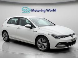 White Used 2021 VW Golf VIII Style Hatchback | £13,300 (Fair price)