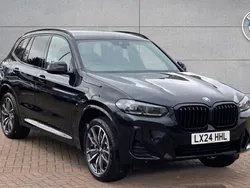Black Used 2024 BMW X3 M Sport SUV | £43,880 (Fair price)