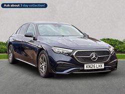 Blue Used 2025 Mercedes E200 AMG line Sedan | £42,999