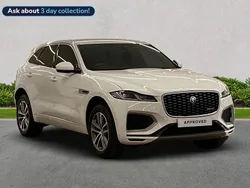 White Used 2021 Jaguar F-Pace R-Dynamic SUV | £30,199 (Fair price)