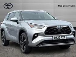 Silver Used 2022 Toyota Highlander Premium SUV | £38,495 (Fair price)