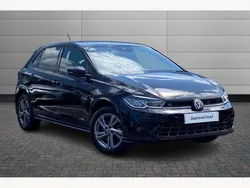 Black Used 2025 VW Polo R-line Hatchback | £22,195 (Fair price)