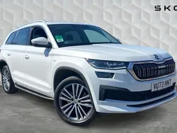 White Used 2023 Skoda Kodiaq LAURIN & KLEMENT SUV | £35,816 (Expensive)