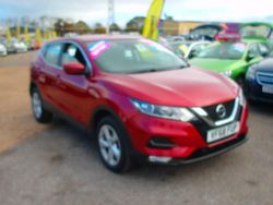 Red Used 2019 Nissan Qashqai Acenta Premium SUV | £10,995 (Fair price)