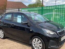 Black Used 2015 Peugeot 108 Active Hatchback | £2,895 (Fair price)