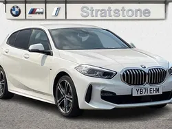 White Used 2021 BMW 118 M Sport Hatchback | £19,899 (Fair price)